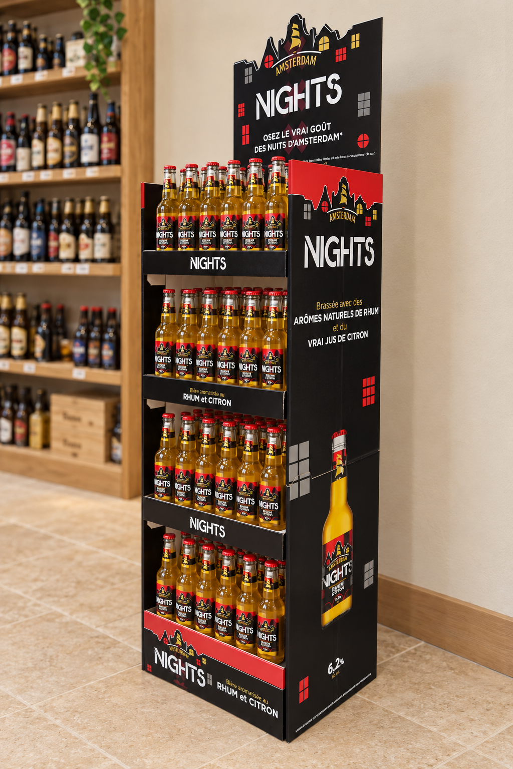 Foldable Shop - Asahi - Holbox Displays Foldable Shop - Asahi - Holbox Displays