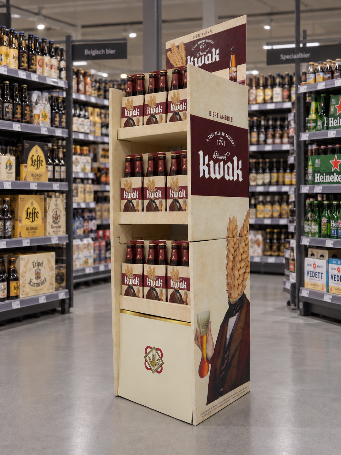 Hang-in Compact Display - Kwak 3 tray - Holbox Displays Hang-in Compact Display - Kwak 3 tray - Holbox Displays