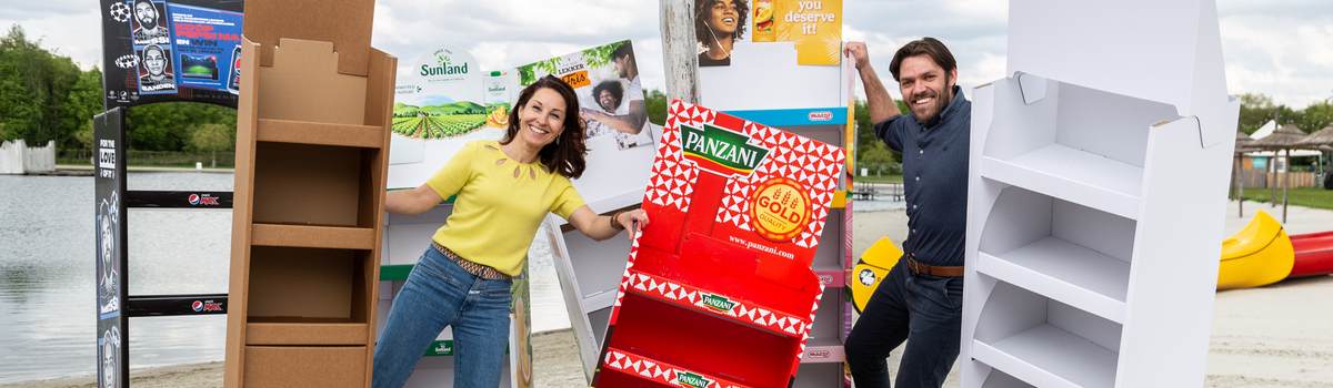 Kartonnen display inspiratie Holbox Kartonnen display inspiratie Holbox