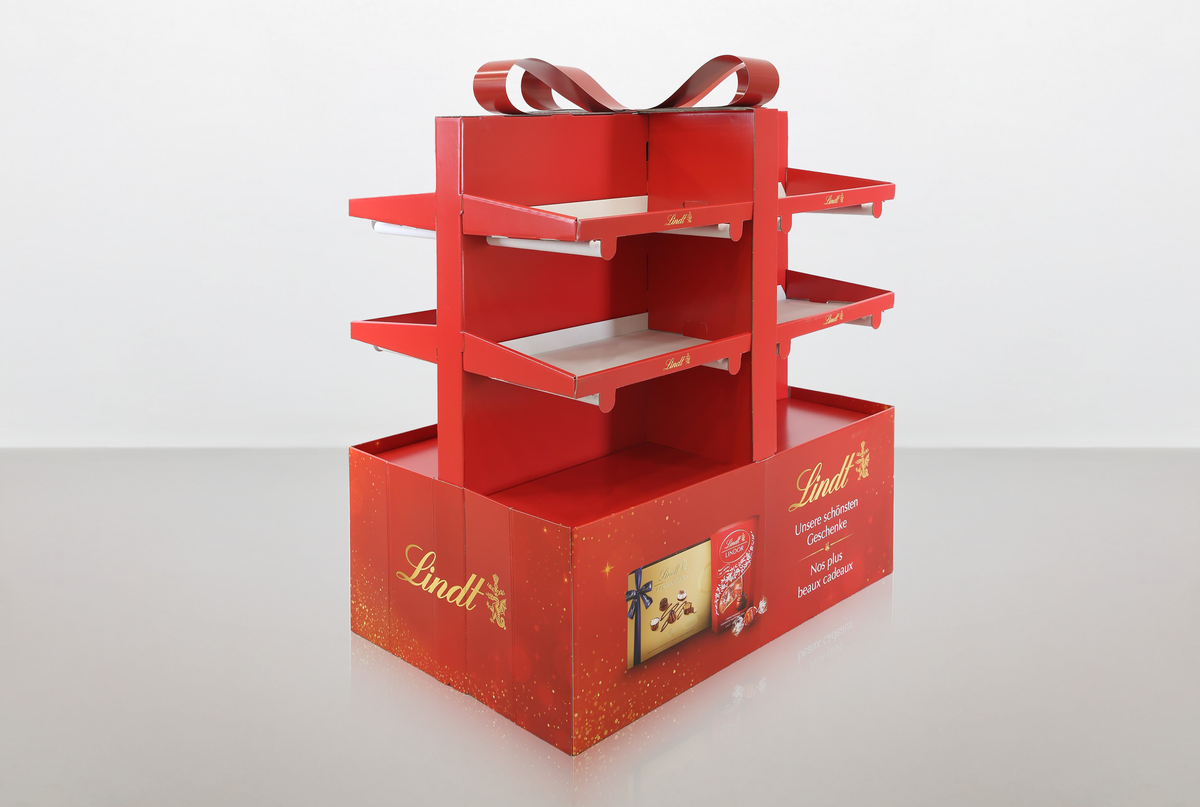 Vloerdisplay Lindt - Holbox Vloerdisplay Lindt - Holbox