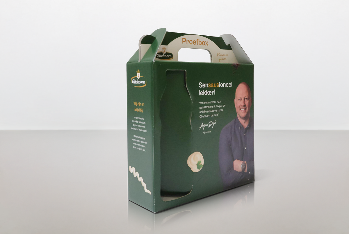 Verpakkingen Oliehoorn Proefbox - Holbox Verpakkingen Oliehoorn Proefbox - Holbox