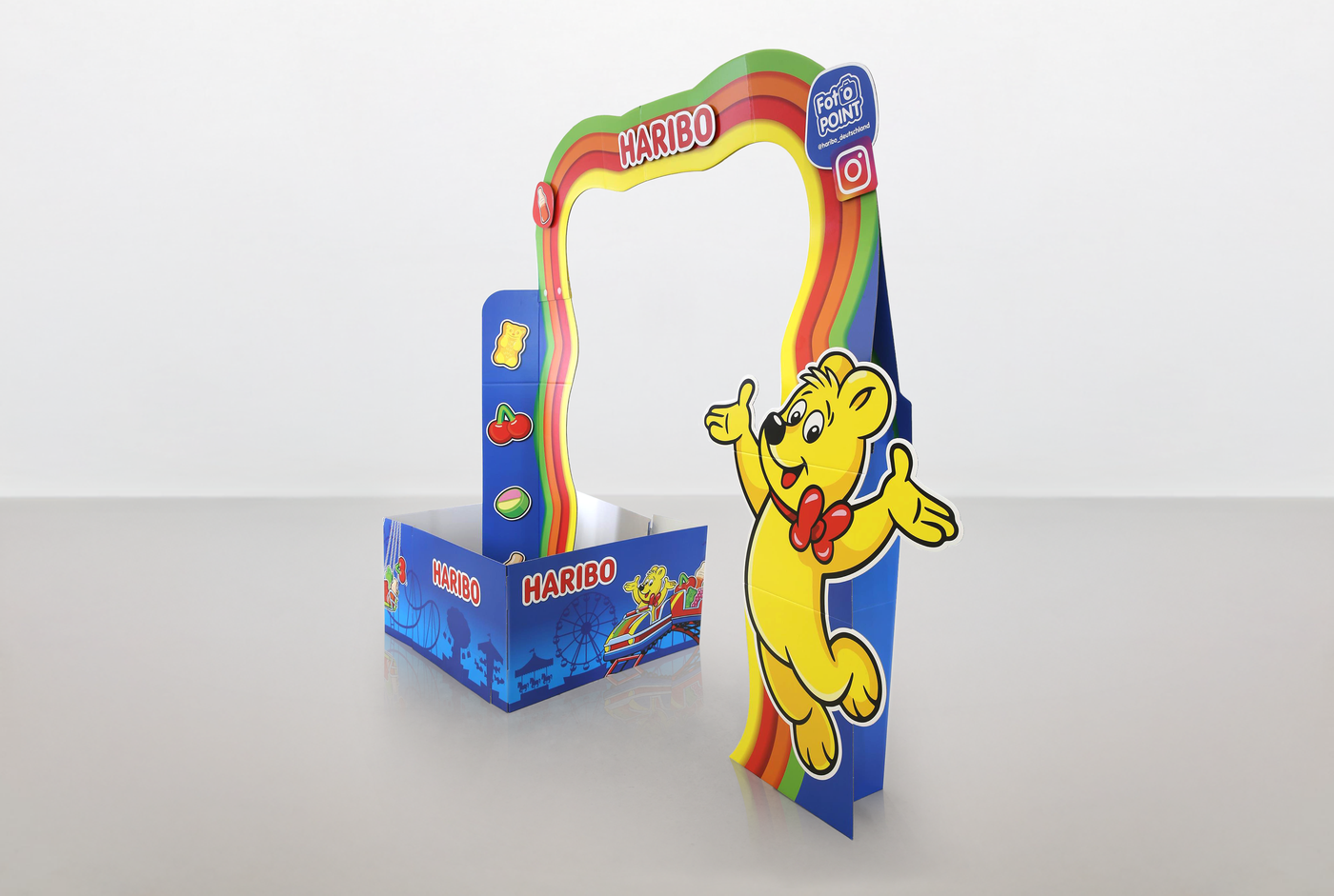 Kartonnen boog - specials - Haribo - Holbox Kartonnen boog - specials - Haribo - Holbox