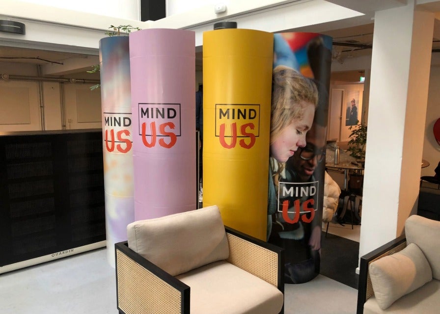 Koninklijke displays voor Stichting MIND Us | Holbox - Ellipsen Koninklijke displays voor Stichting MIND Us | Holbox - Ellipsen