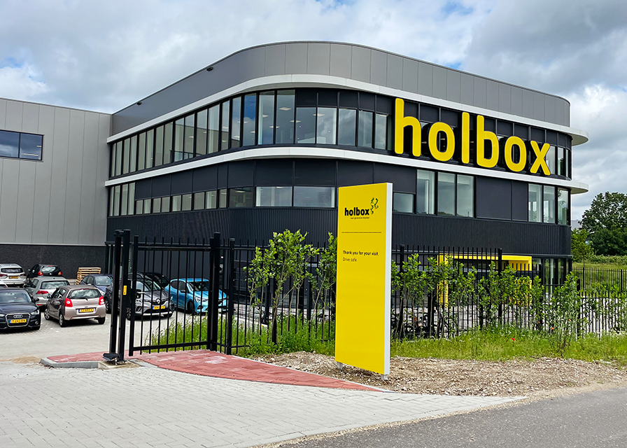 Holbox hoofdkantoor Roermond - ingang Holbox hoofdkantoor Roermond - ingang