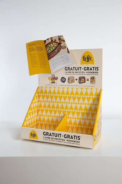 Toonbankdisplay Leffe