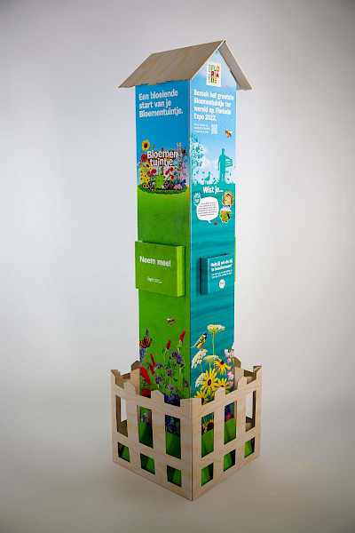 Speciale display Bloementuintje