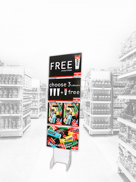 2 Second PANEL Display Amsterdam Paint