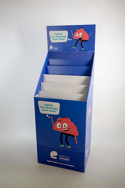 Palletdisplay Éditions Érasme