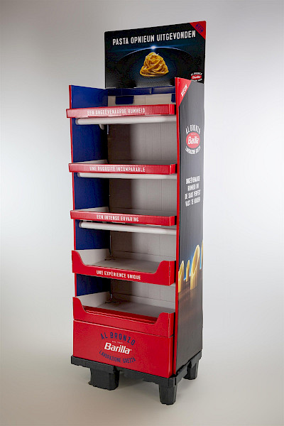 Palletdisplay Barilla