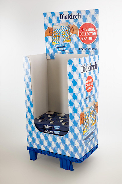 Palletdisplay Diekirch