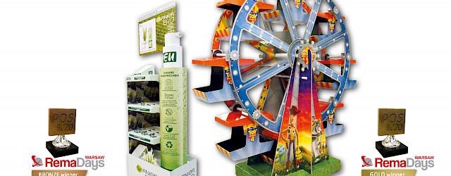 Gouden en bronzen award