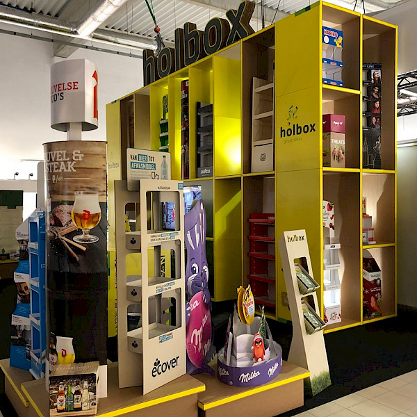Kartonnen beursstand op RemaDays en Euroshop