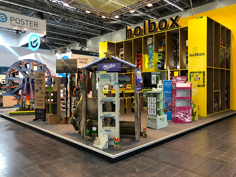 Kartonnen beursstand op RemaDays en Euroshop