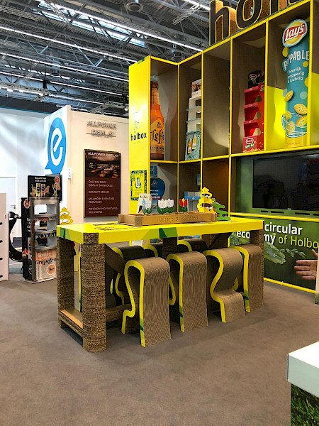 Kartonnen beursstand op RemaDays en Euroshop