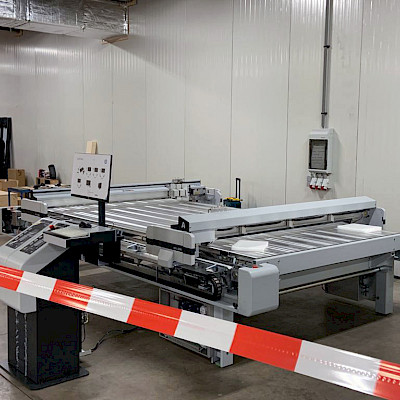 Nieuwe Zünd plotter installatie in volle gang