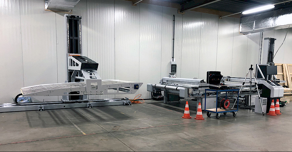 Nieuwe Zünd plotter installatie in volle gang