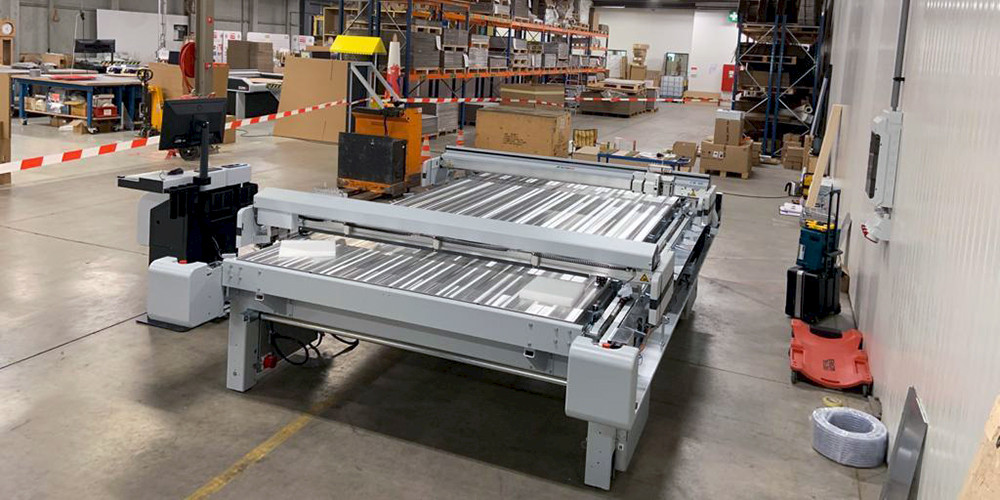 Nieuwe Zünd plotter installatie in volle gang