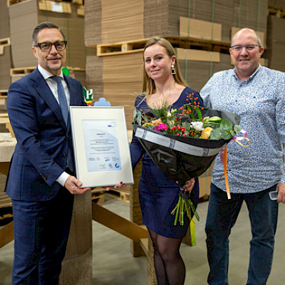 Officiële ISO 14001 certificaat
