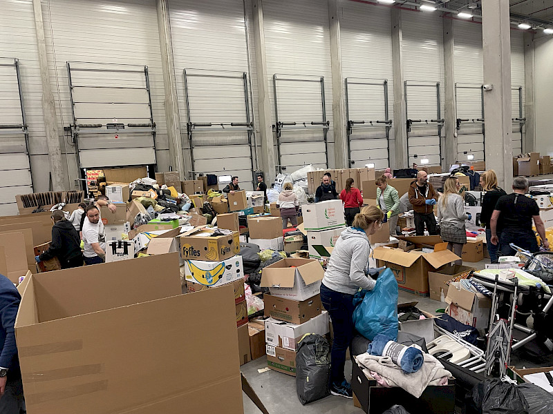 Holbox helpt met grootschalige actie voor Oekraïne